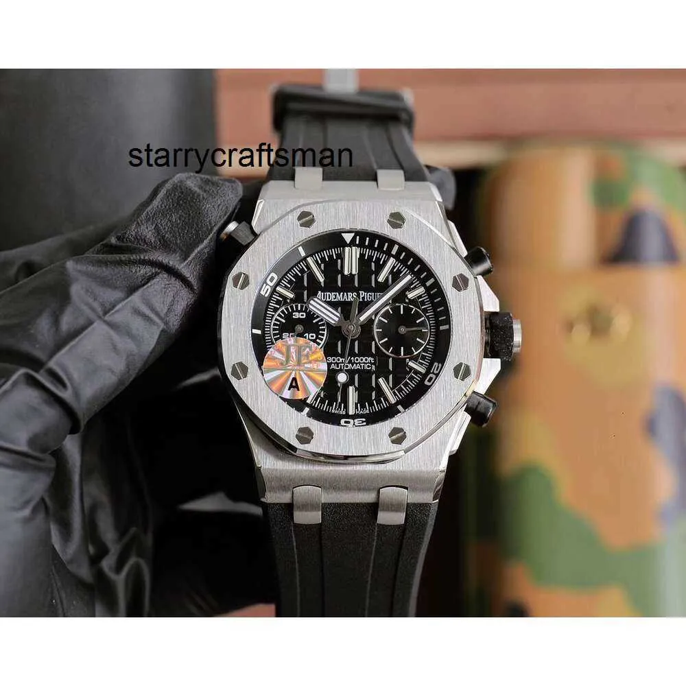 Designer horloges Fruit Watch APS Royal Chronograph Menwatch Lipa Automatisch mechanisch Supercolen CAL3124 Rubber