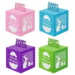 Gift Wrap Box Cute Hollow Easter Containers Candy Goodies Boxes Decor For Kids Boys Girls