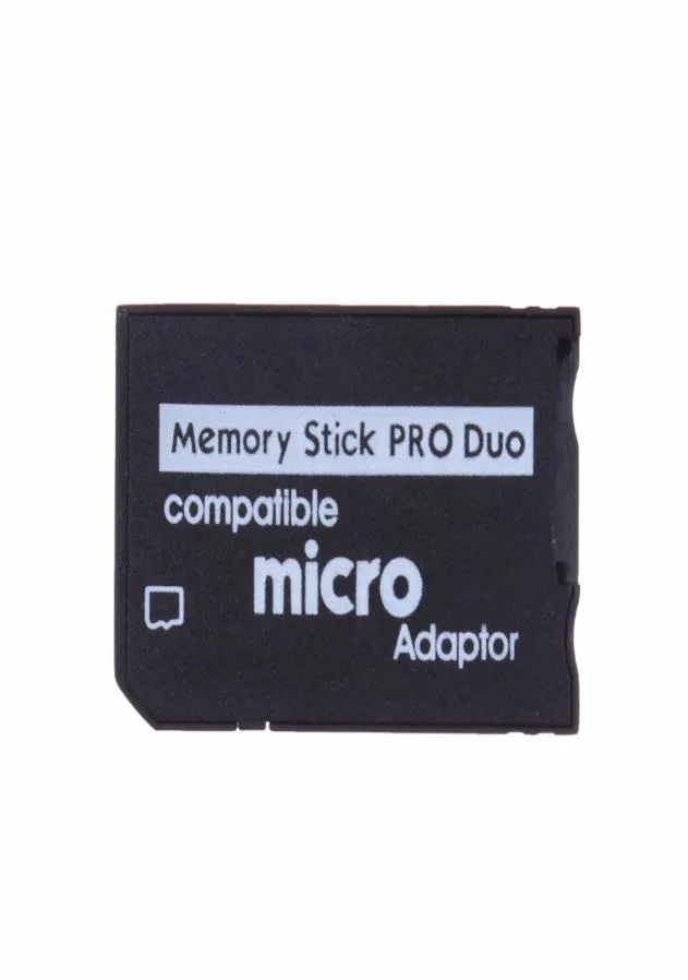 Micro SD to Memory Stick Pro Duo Adapter Compatible MicroSD TF Converter Micro SDHC to MS PRO Duo Memory Stick Reader for Sony PSP6937764