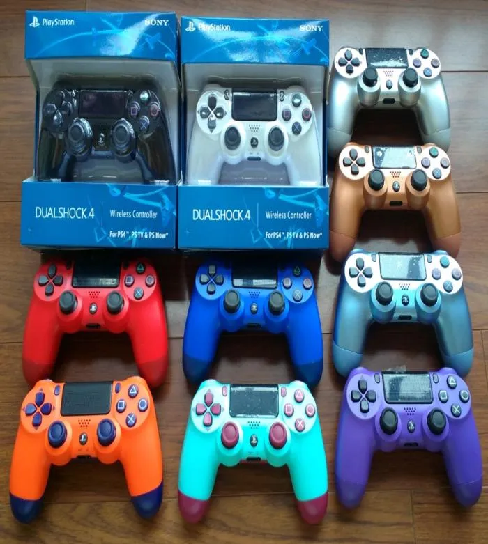 18Colors PS4 Wireless Bluetooth Game Gamepad Shock4 Controller PlayStation voor PS4 -controller met retailpakket Box7034306