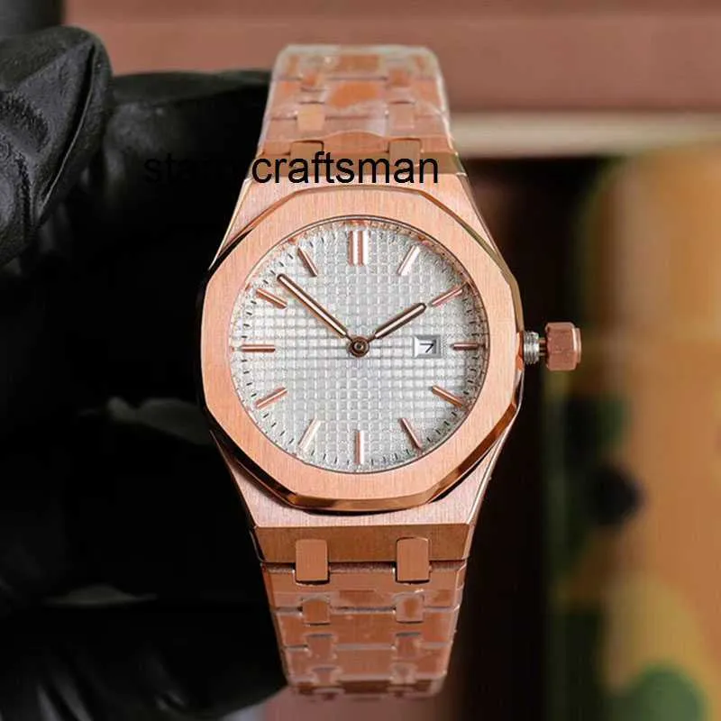 Designer Watches APS 38mm Women tittar på Audemar Fashion Business Rostfritt stål Strip Montre