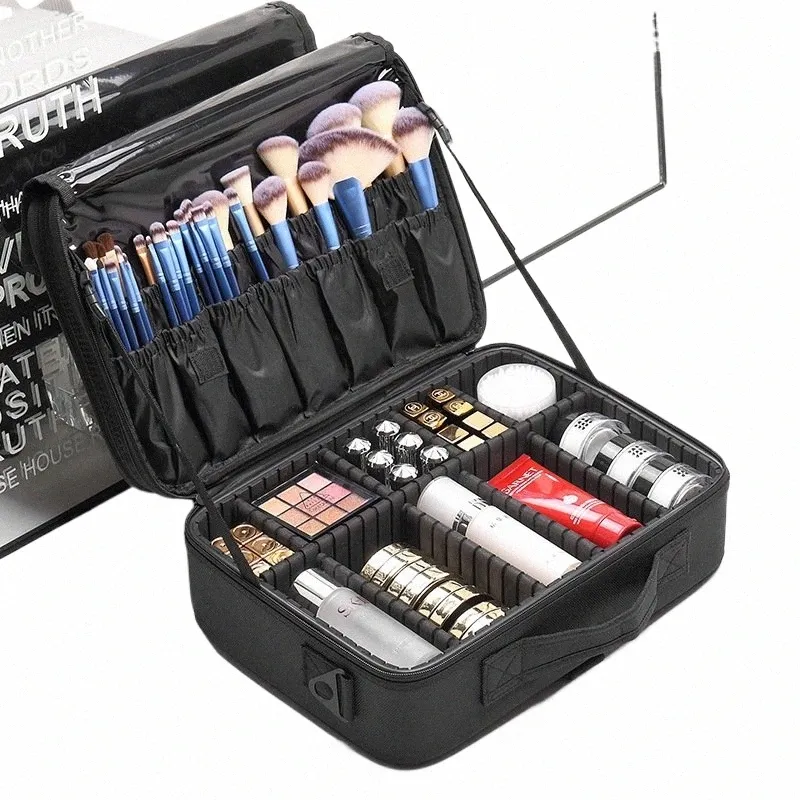 new Upgrade Large Capacity Cosmetic Bag Hot-selling Profinal Women Travel Makeup Case Y6po#