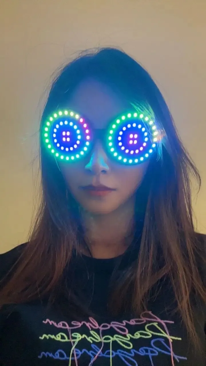 Punk Led REZZ LED Charging LED Punk Glasses Light Up Goggles... From Jiao06, $52 ...