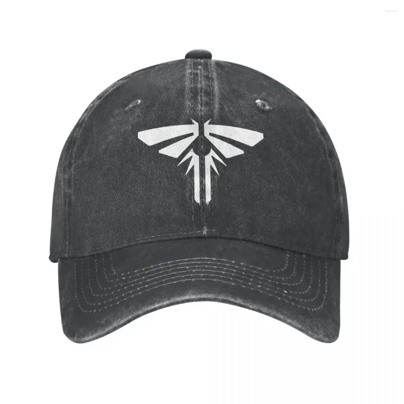 Kogelcaps tlou de laatste van ons unisex stijl honkbal cap fireflies logo noodlijdende denim hoed casual outdoor activiteiten zon