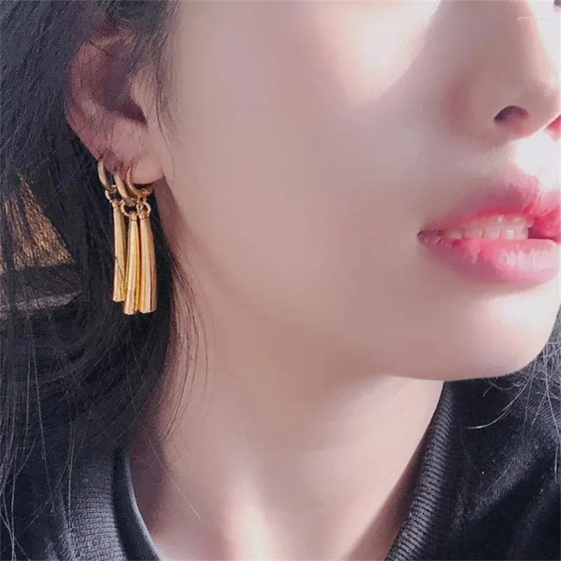 Pendientes colgantes sin orificio de orejas Personalidad de belleza y salud Simple Beautiful Fashion Decoration All-Match Portable Clip