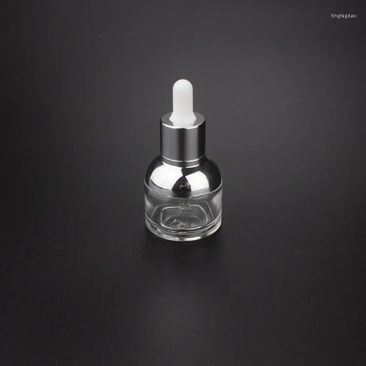 Lagerflaschen 100pcs 30ml Kosmetische Tropfenflasche Clear Container für ätherische Öle 30 ml Auge
