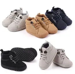 Toddler Shoes Classic Newborn First Walker Infant Soft Soled Anti-slip Baby Shoes for Girl Boys Sport Sneakers Crib Bebe Shoe 2pairs/lot