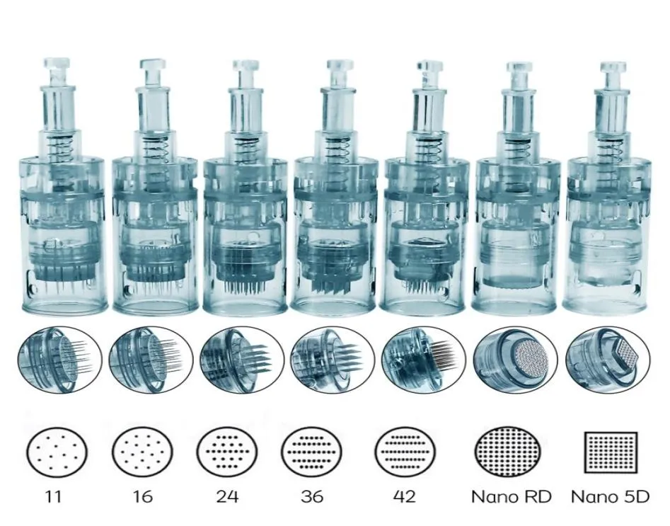 DR Pen M8 Naaldpatronen 10 stks Bayonet Cartridges 11 16 36 42 NANO MTS MICRO SPALLEN NIEUWE Compatibel met DR Pen M84301673