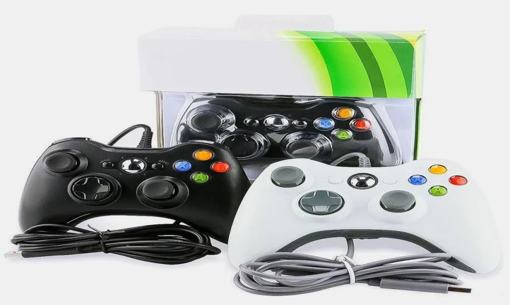 Microsoft Xbox 360ワイヤレスコントローラージョイスティックゲームコントローラーのゲームパッドUSB有線コンソールハンドルゲーム