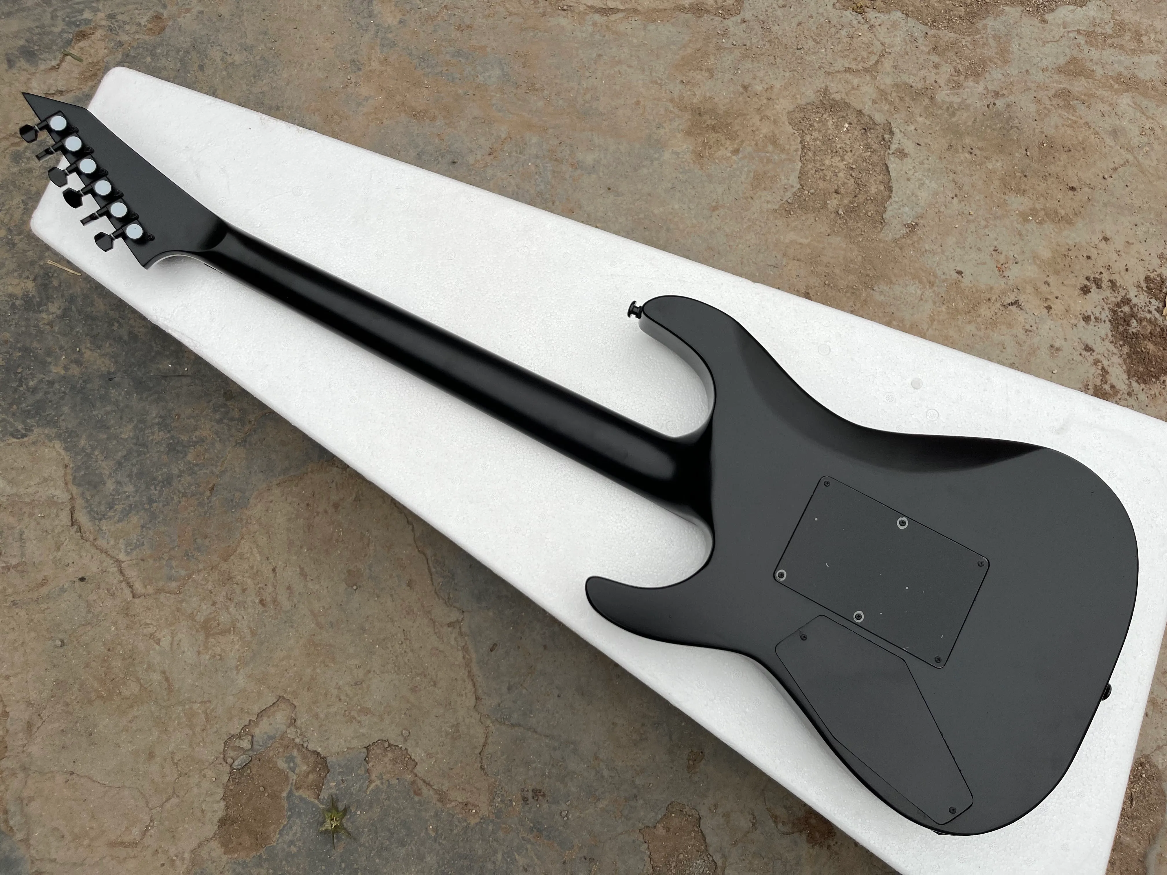 ギター VJR Drive TA.effects MATT BLACK Matte Black 2021 Electric Guitar - Custom Led Guitar