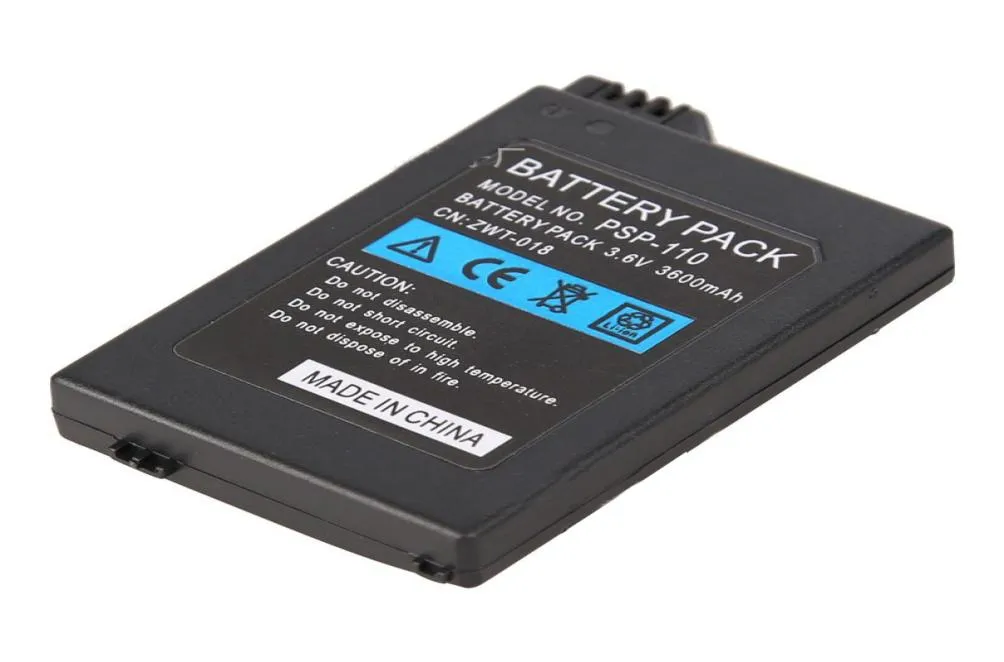 Беспроводная батарея контроллера для батареи PSP2000 PSP3000 3600MAH Batteries Pack6392300