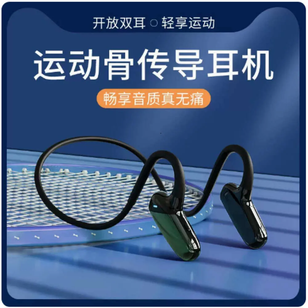 New Private Model Wireless Bluetooth Earphones F808 Concept Bone Conduction 5.0 Running Waterproof and Sweatproof