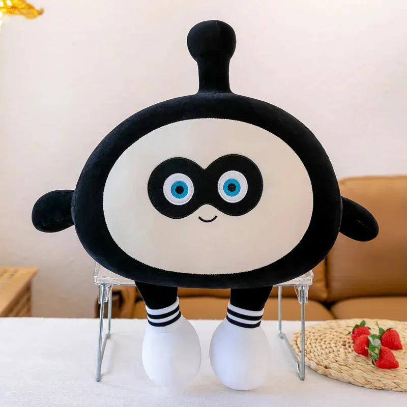 35CM Cute Egg Boy Plush Toy Doll Stuffed Toys Birthday Present Gift 240411