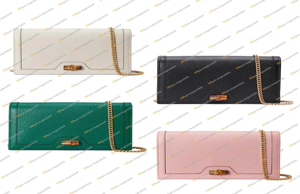 Dames mode décontracté concepteur de luxe en bambou mini sac de chaîne de porte-bobeurs portefeuille porte-sac à main clés de la carte de crédit de carte de crédit de haute qualité top 5a 696817 business1042831