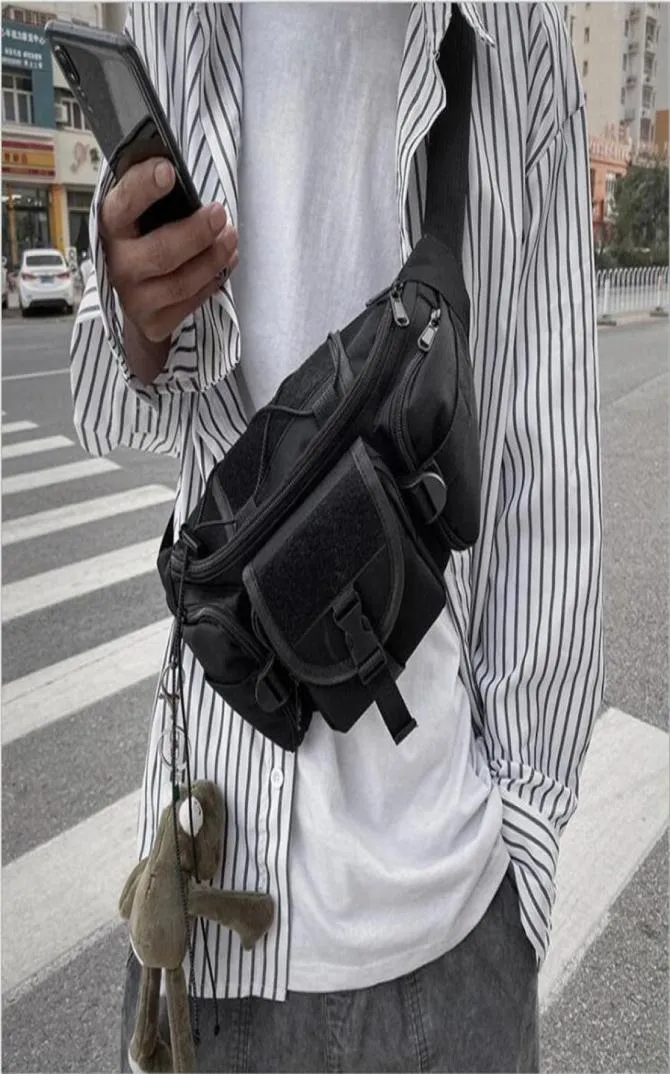 Designer Waist Bag Gift Packing 19ss 18SS 44th Fashion Unisex Fannypack Fashion Waist Canvas Travel Belt Bag Men Shoulder Bag T4B1452311