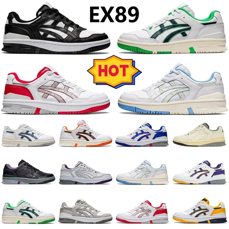 2024 EX89 Chaussures de course de créateurs noir blanc rouge vert clair bleu bleu orange gris violet jaune beige mascules femmes entraîneurs sportives baskets jogging chaussures de marche 36-45