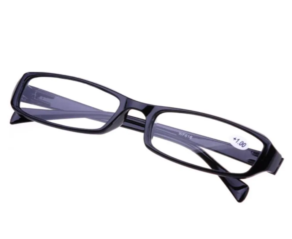 Okulary przeciwsłoneczne 1PC Ultralight Women Men Men Black Reading okulary retro przezroczyste soczewki Prezbiopowe czytnik mężczyzn Eyewear 15 20 30 408743309