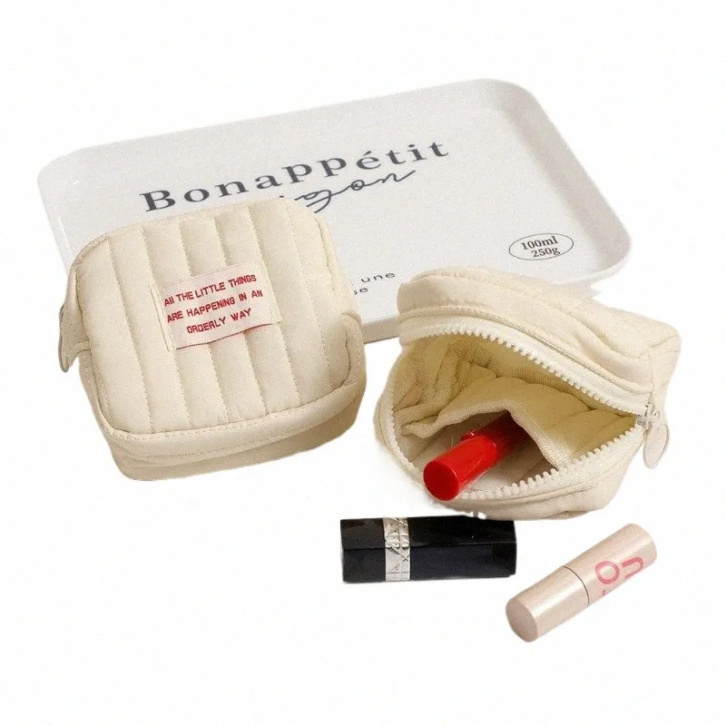 Small Earphe Lipsticks Storage Organizer Pouch Case Mini Zipper Women's Makeup Cosmetic Bag Coin Purse Plånbok Lärargåvor 49DP#