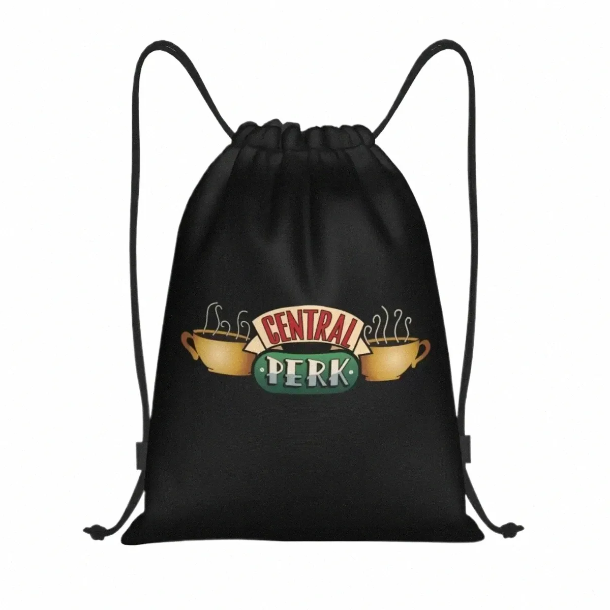 Central Perk Friends Trawsfring Sac à dos Sac de sport pour hommes pour hommes émission télévisée SHOP SACKPACK 44K5 #