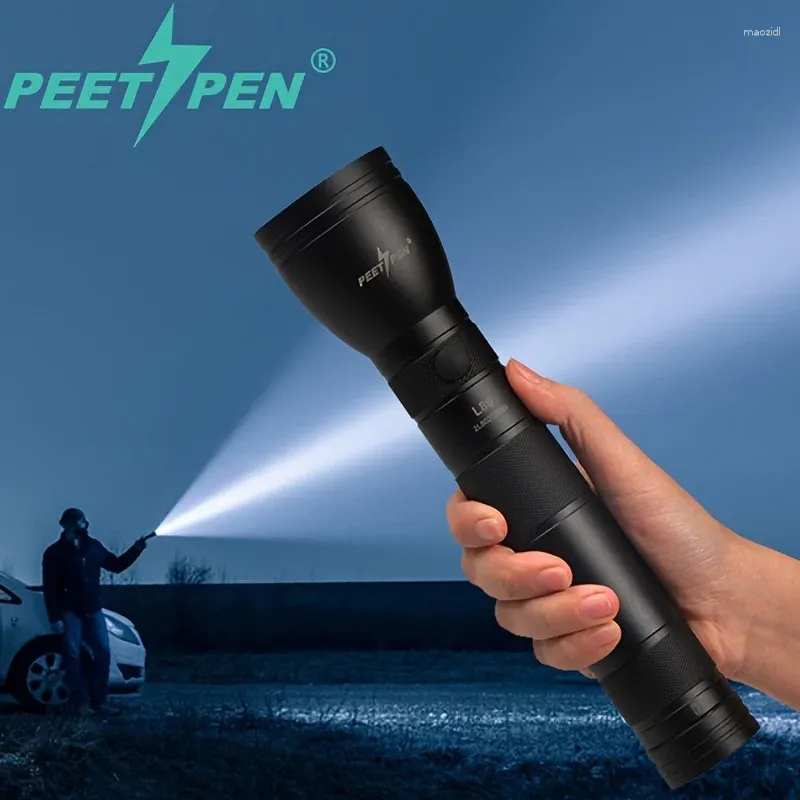 Фонарики факелы Peetpen 1 км длинно расстояния