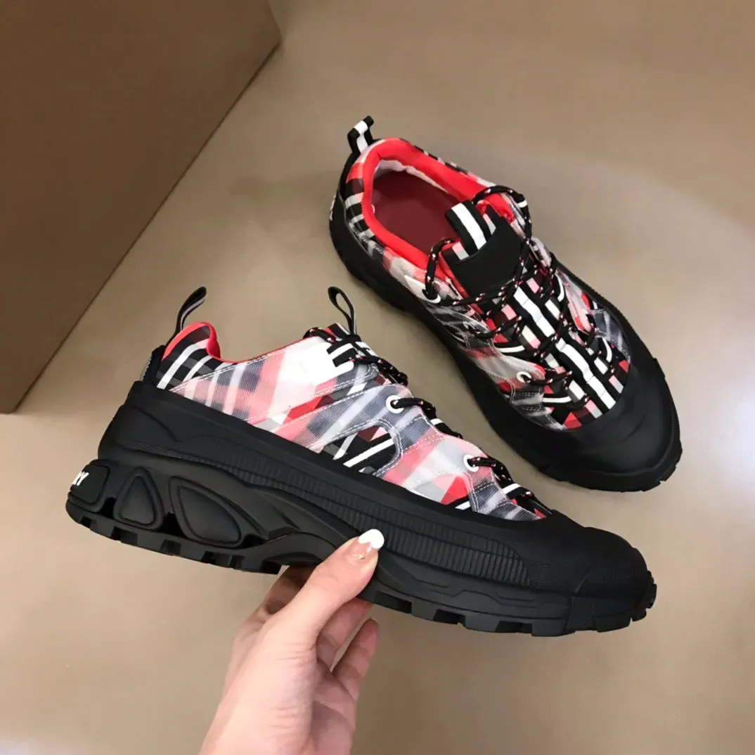 Designer Sneakers Striped Shoes Men Sneaker Brand Classic Platform Trainers Women Vintage Sneaker Season Flats Shoe With Box Athletic Shoes 2 447 DHgate