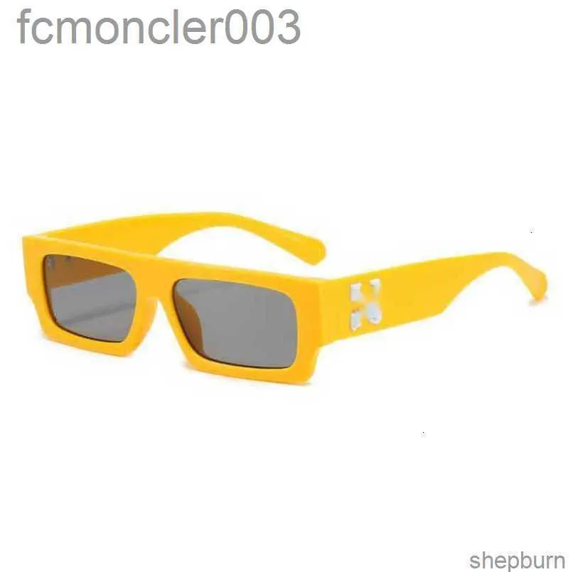 Mode luxe witte frames zonnebrillen stijl vierkante merk zonnebril pijl x frame bril trend zonnebril heldere sportreizen sunglasse jmo6oeri m5fw