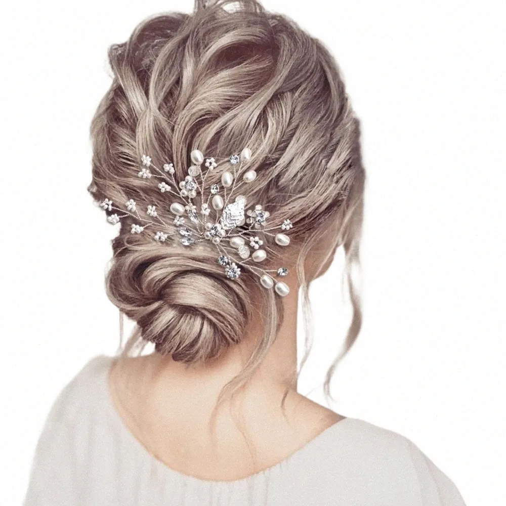 Topqueen HP103 Bruid Haar sieraden Wedding Tiara Wedding Clips Wedding Headwear Bridal Hair Pins Hair Accessies L4XK#