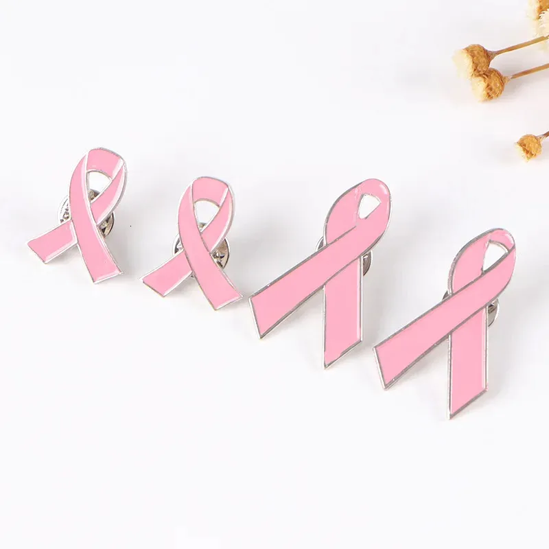 Pink Ribbon Brooch: Premium Cancer Awareness Ribbon Pin - Show Your ...
