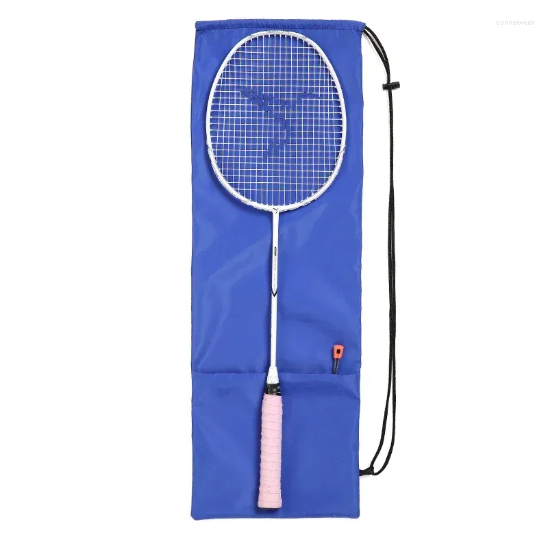 Sacs à provisions Badminton Racket Apwisher Shuttlecock Sac Battledore Sling Protective Case Sports TrawString Backpack