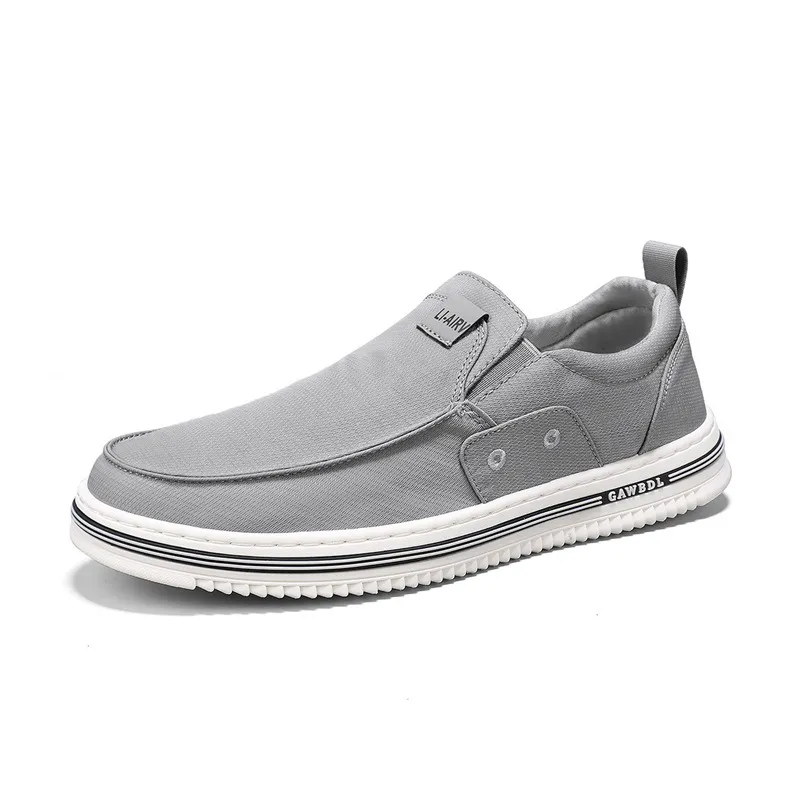 2024 casual shoes black white brown gray mens breathable athleisure classic Slip-On shoes sneakers size 39-44 GAI