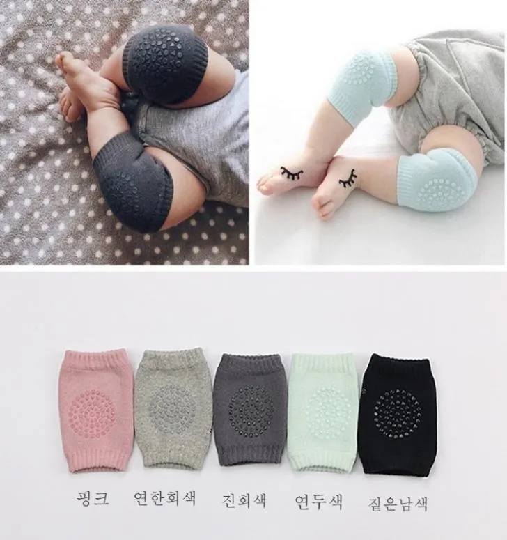 Dziecko dzieci Crawling Bezpieczeństwo ochraniacze podkładki kolanowe Kolan Kolan Elbow Pad Baby Socks Noce Ogrzewacze 10 par na partię przez 624 miesiące2499272