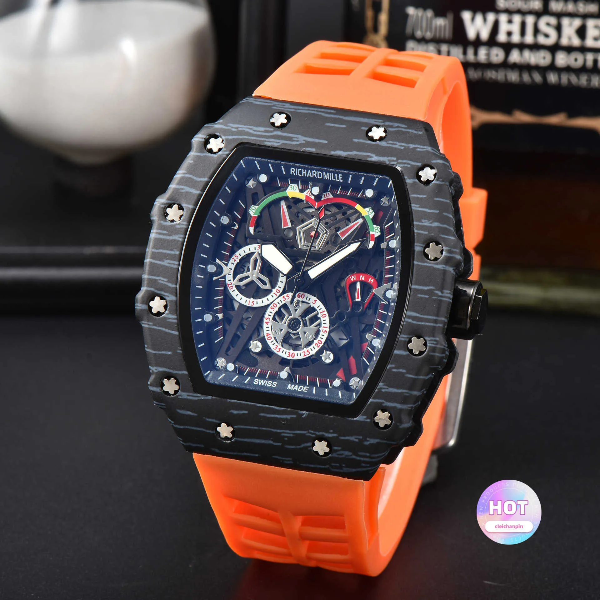 Designer luxury mens watch luxury wrist watch for man Watch rM 50-03 Trendy Non Mechanical Sport High quality New Style