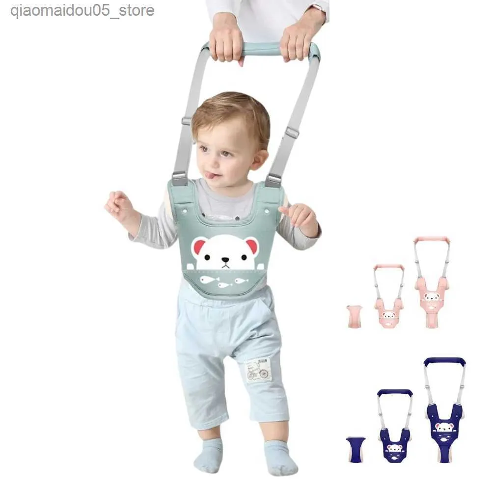 Carriers Slings Backpacks Baby Walking Cell With Adjuting Brochs Adjuting Adachable Jolckstrap Fall Prevention Toddler Learning Walking Belt Q240416 Jolckstrap