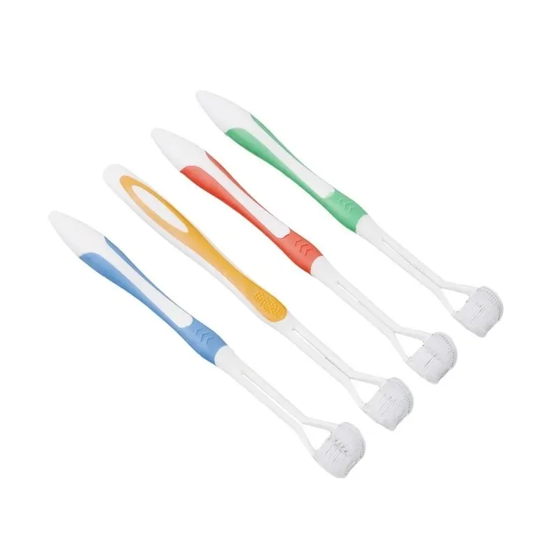 NY 2024 TREFIDSIDA Mjuk hår Tandborste Silikon Mjuk borst Vuxen Tandborste Oral Care Safety Teeth Brush Oral Health Top Quality