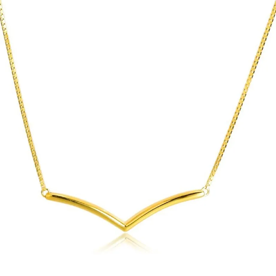 Desejo Shining Wish Collier Colar Moda Golden Shine Chain colar