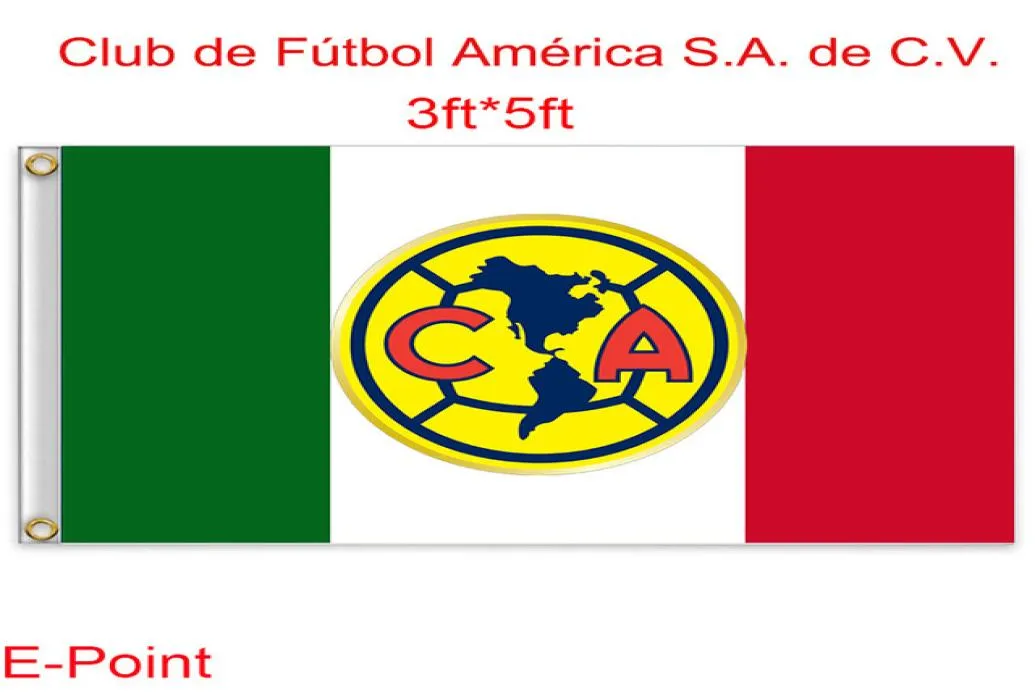 México Liga MX Club America pendura bandeira de decoração de 3ft5ft 150cm90cm5749134