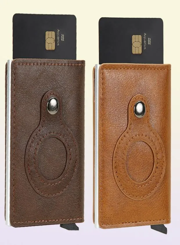 RFID -Kartenhalter Männer Brieftaschen Geldbeutel Mann Black Short Tasche 2022 Kleine Leder schlanker Brieftasche Mini -Brieftaschen für Luft Tag4069227