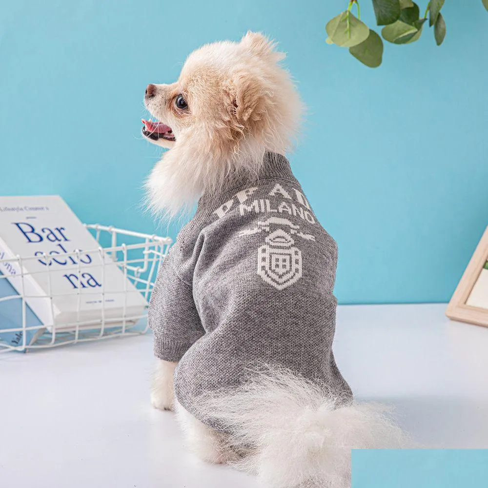 Ropa para perros nuevo suéter de mascotas fadou chihuahua para pequeños y medianos perros otoño de invierno ropa de invierno entrega de la entrega del hogar su ot2va