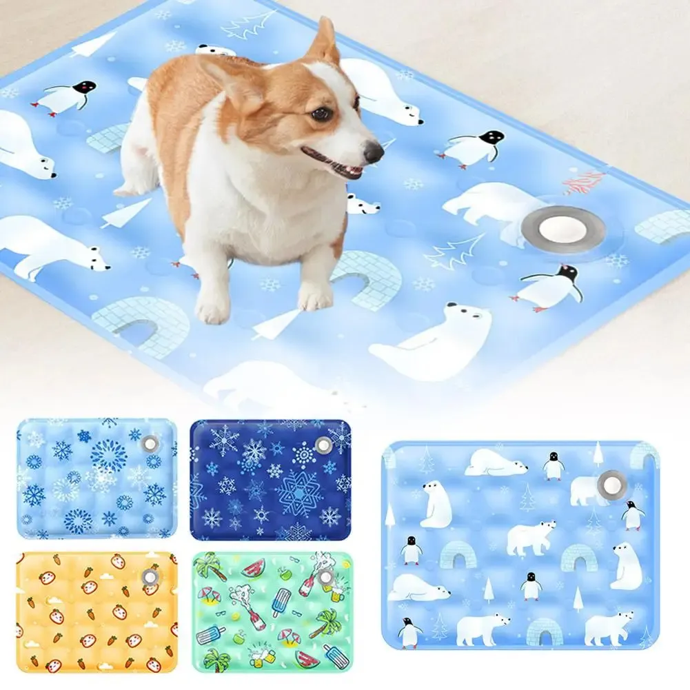 PAP INCIET PAD RESTER COOL EN Été pour les chiens et les chats résistants aux perforations Stratchs Sleeping X7J1 240416