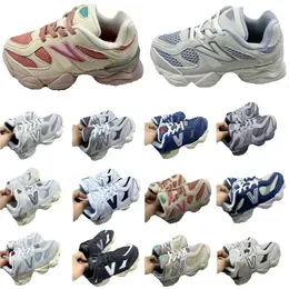 Toddler Kids NK Shoes NK 9060S Sneakers 9060 Running Boys Youth Kid Girls Shoe Children Joe Freshgoods Black White Blue Haze Quartz Grey D GG