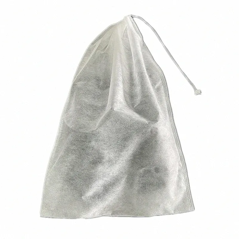 10st N-Woven Travel Portable Bag Shoes DrawString Bag Closet Organizer Waterproof Pocket Clothing Classified Hanging Bags U9J1#