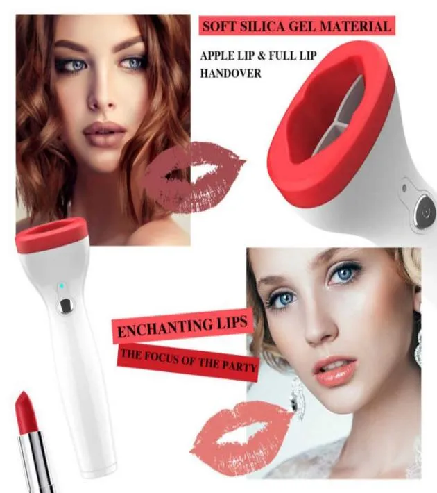 Silicone Lip Plumper Device Automatic Fuller Lip Plumper Enhancer Quick Natural Sexy Intelligent Deflated Designed Lip plumpering 5242420