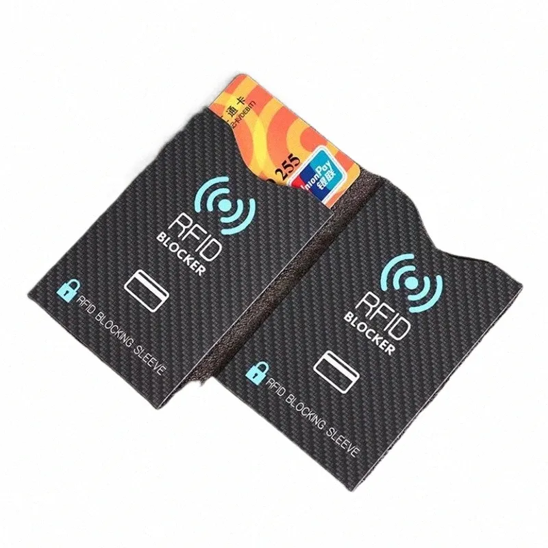 RFID حظر الأكمام بطاقات NFC Debit بطاقة الائتمان واقي مانع الهوية سرقة منعت للرجال CASE BANK CAST D30R#