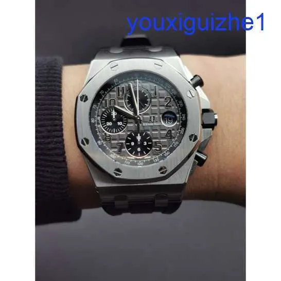 Fancy AP Wrist Watch Royal Oak Offshore Series Precision Steel Automatic Mechanical Watch Mens 26470So Time Luxury Watch 26470st.OO.A104CR.01 Chronograph