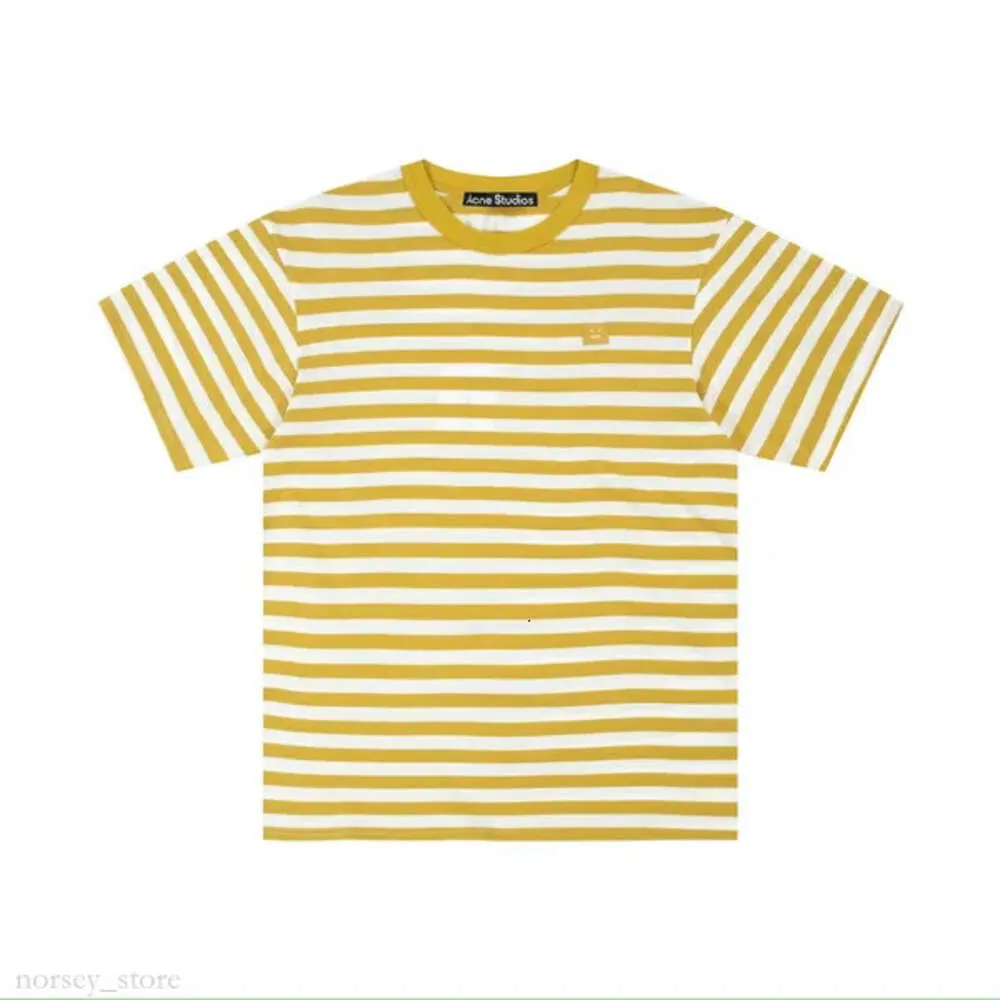 Acne Studio Streetwear Летняя футболка Men Men Designer Tshirt Fashion Print Graphic Tee Rube Maglietta Camiseta Hombre 324