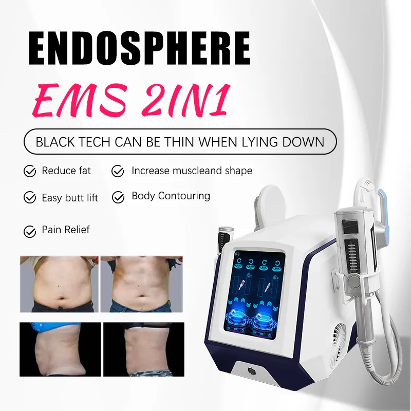 2 I 1 EMS Roller Slimming Machine Cellulite Reduction Massage Relax Body Shape EMS RF Body Sculpt Build Muscle Device