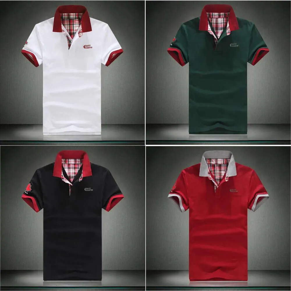 Polos Menos Mens Shirt Fashion Casual Men Men Summer Summer Coton solide Coton plus taille asiatique M-3XL