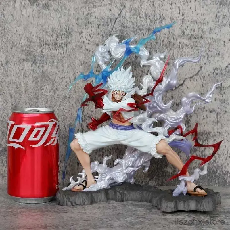 Action Toy Figures One Piece Nica Luffy Figure Strothly saisit le Lightning Fifth Gear Action Figurine Model Doll Model Anime PvC Statue Toys Gift