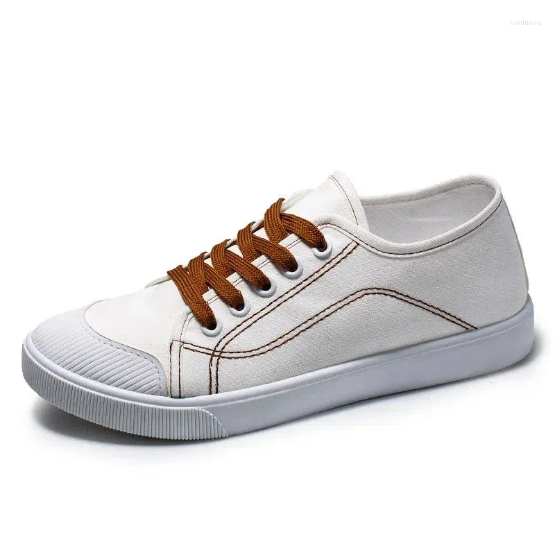 Casual Shoes Women Street White Patent Leather Höjd Ökad Comfort Lady Cool Student School Stylish Zapatos E927
