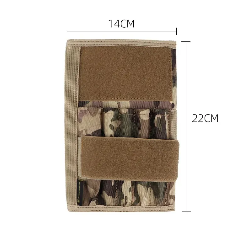 Nuovo prodotto Outdoor Tactical Memo Cover War Notebook Diario Cover Attrezzatura da campeggio